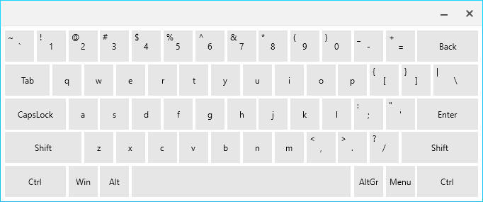 界面控件Telerik UI for WPF - 如何为WPF应用制作一个虚拟键盘？