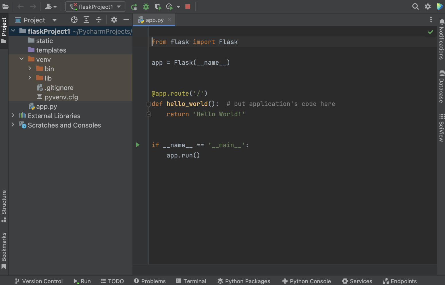 python开发工具pycharm。
