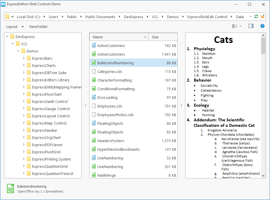 DevExpress VCL v22.1新版图集