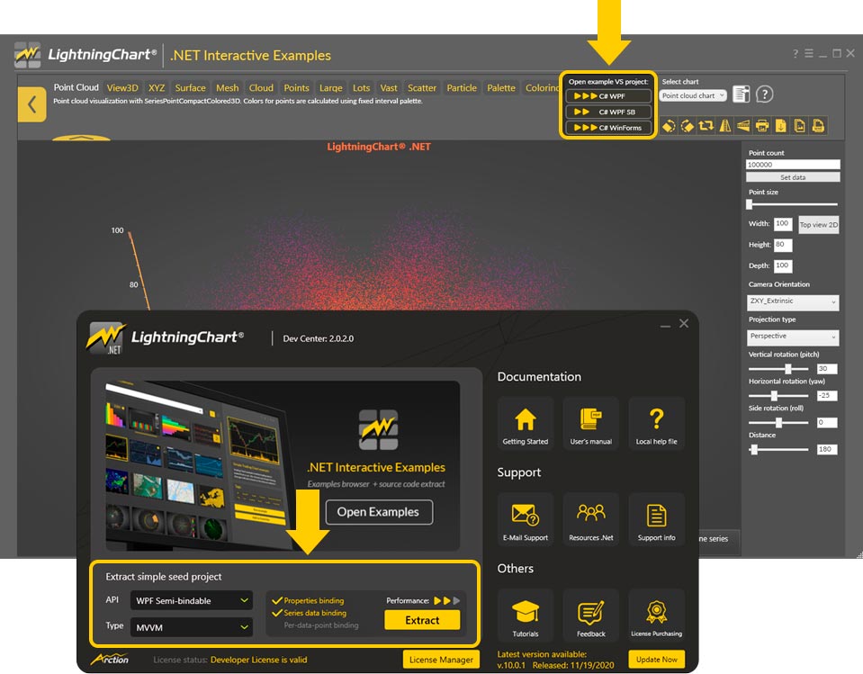 .net图表控件LightningCharts.NET