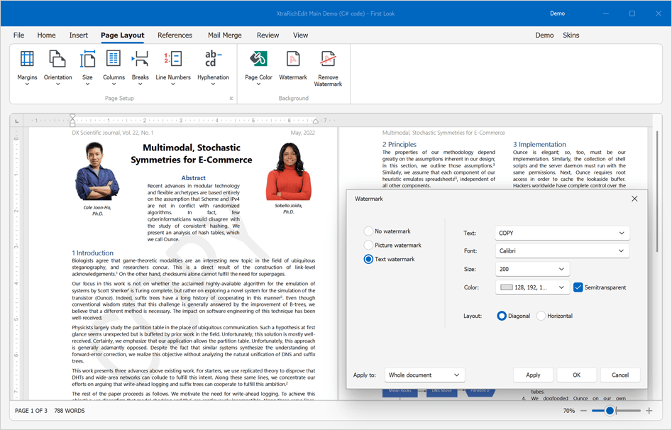 DevExpress WinForms v22.1新版图集