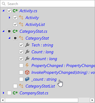 DevExpress WPF TreeView组件图集