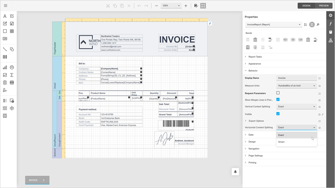 DevExpress Reporting v22.1 v22.1新版图集