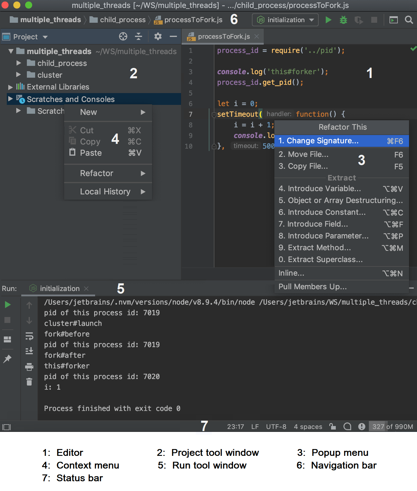 JavaScript开发工具WebStorm入门教程：用户界面概况