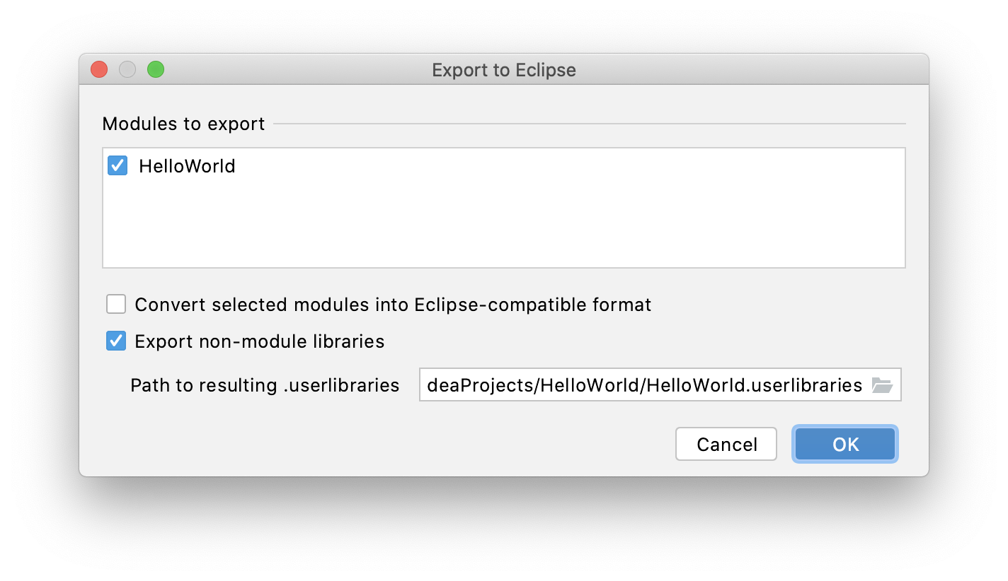 热门Java开发工具IDEA入门指南——导出项目到Eclipse
