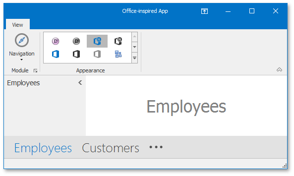 界面控件DevExpress WinForm中文教程 - 如何使用模板库构建类Office UI？
