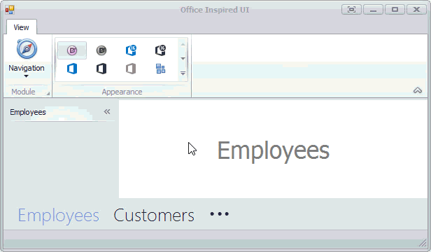 界面控件DevExpress WinForm中文教程 - 如何使用模板库构建类Office UI？