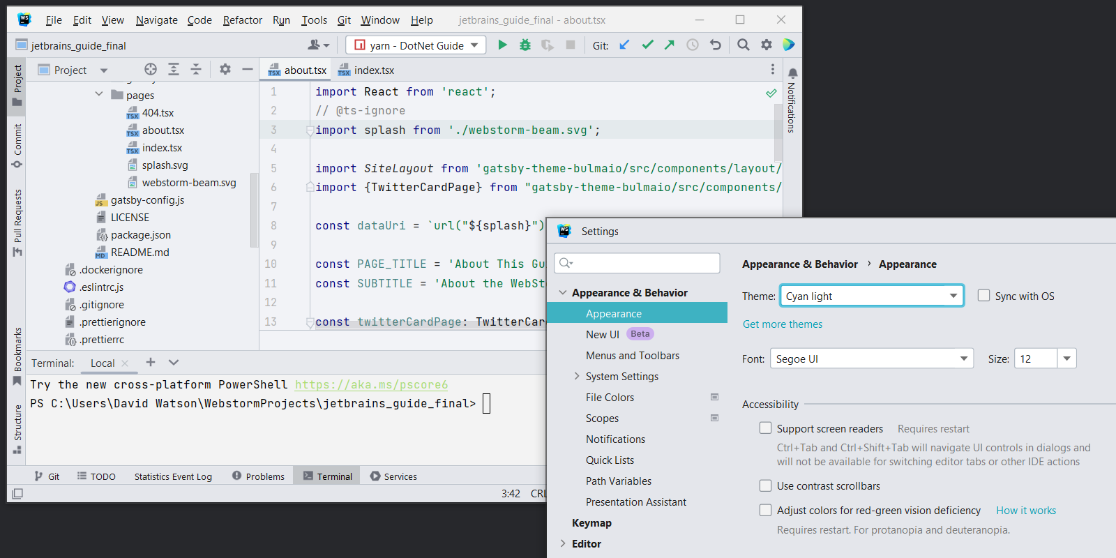 前端开发神器WebStorm的十大热门主题图集