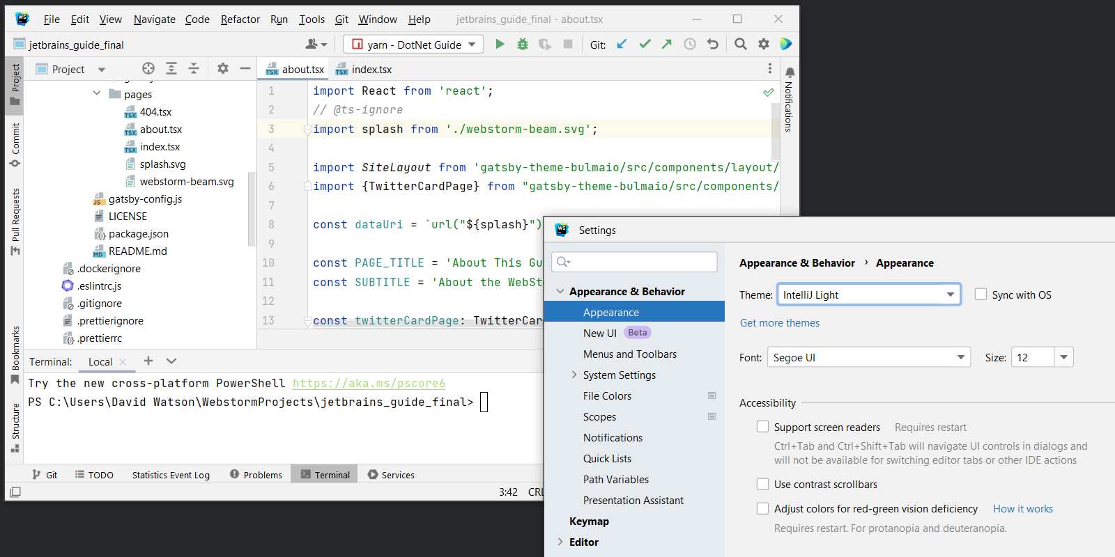 前端开发神器WebStorm的十大热门主题图集