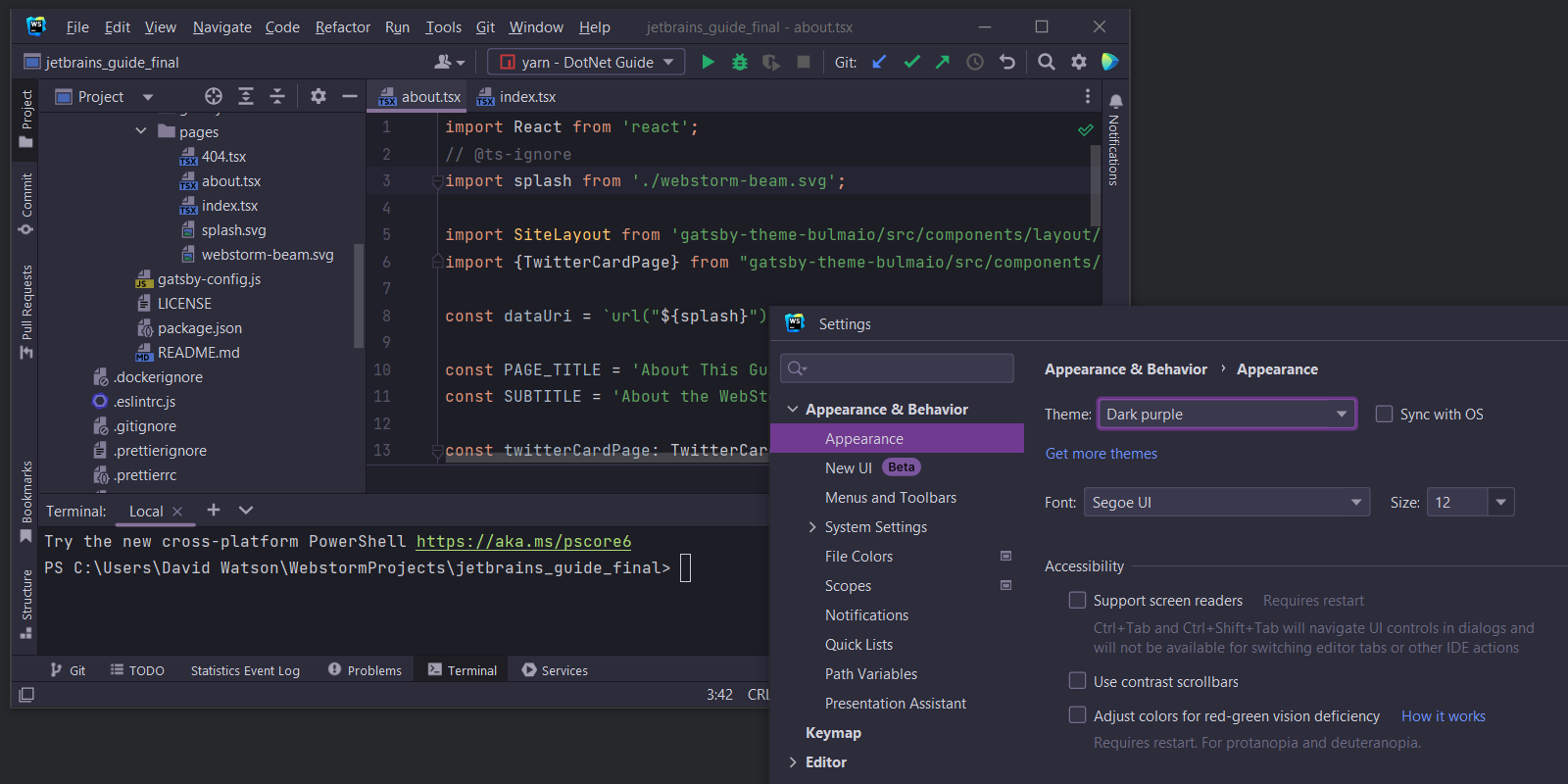 前端开发神器WebStorm的十大热门主题图集