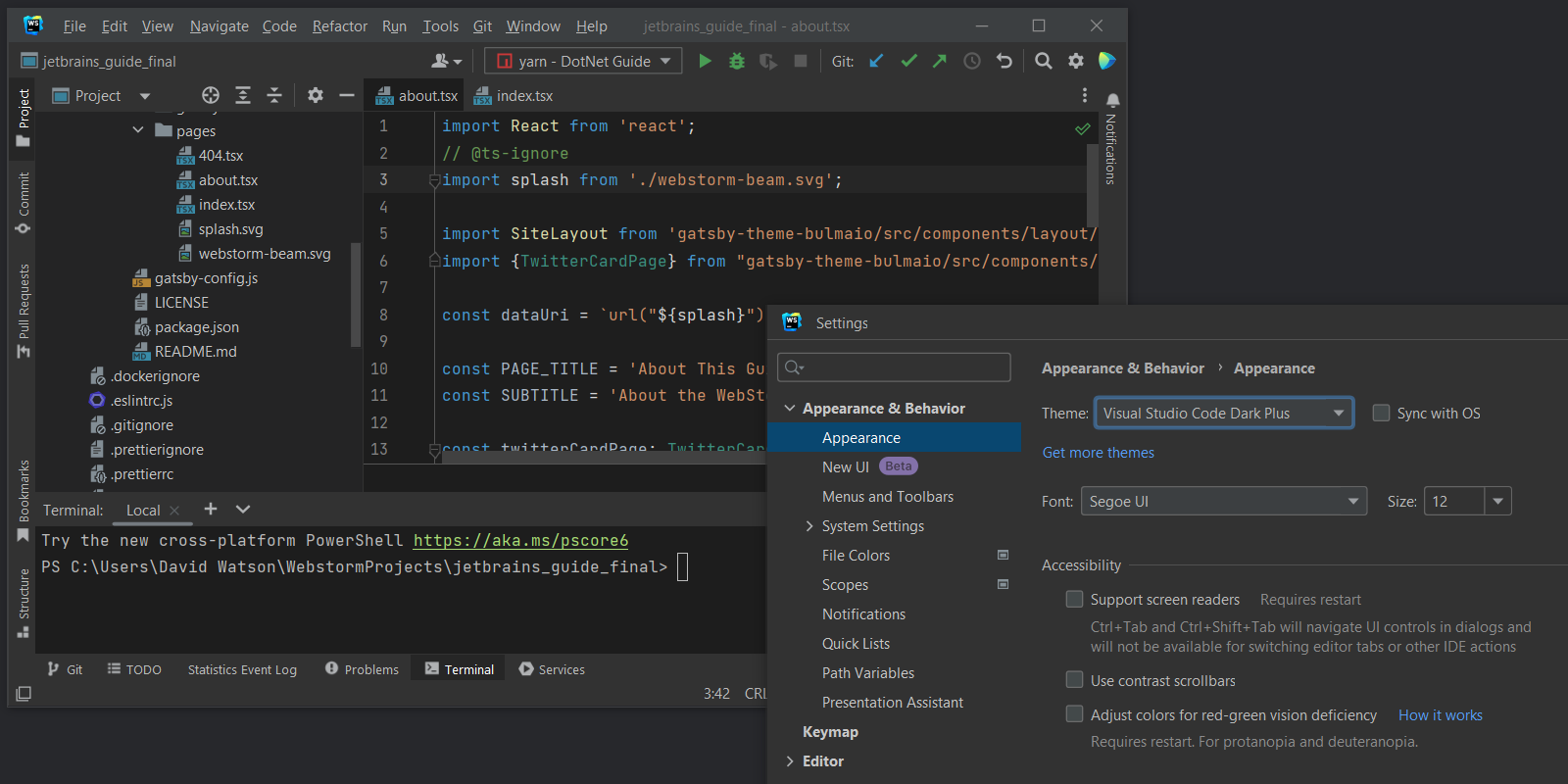 前端开发神器WebStorm的十大热门主题图集