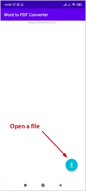 Android Word 到 PDF 转换器