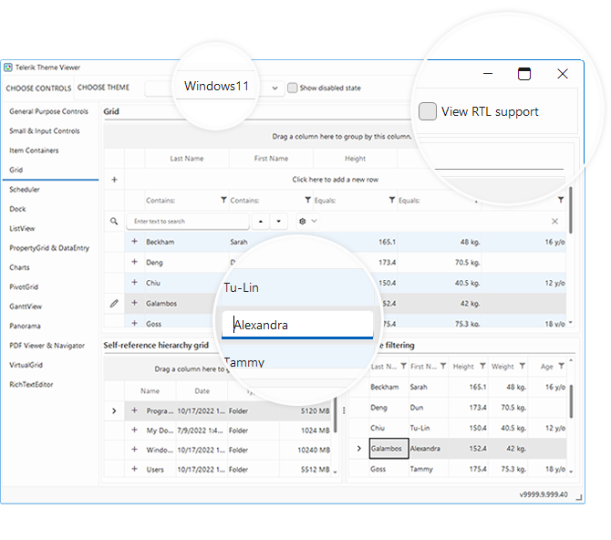 Telerik UI for WinForms R1 2023新版图集