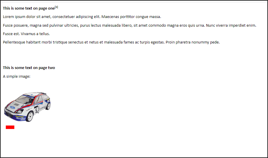 Java 中的 DOCX 到 HTML