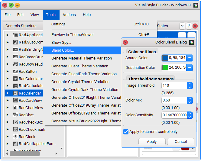 Telerik UI for WinForms R1 2023新版图集