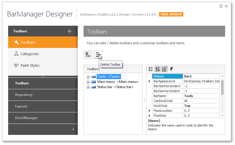 界面控件DevExpress WinForm中文教程 - 如何构建类Visual Studio UI？