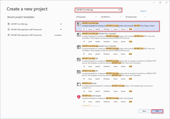 使用 ASP.NET Core 创建项目的 dhtmlxGantt