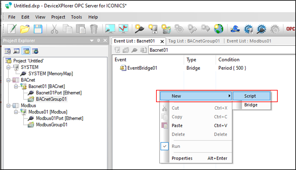 DeviceXPlorer OPC Server