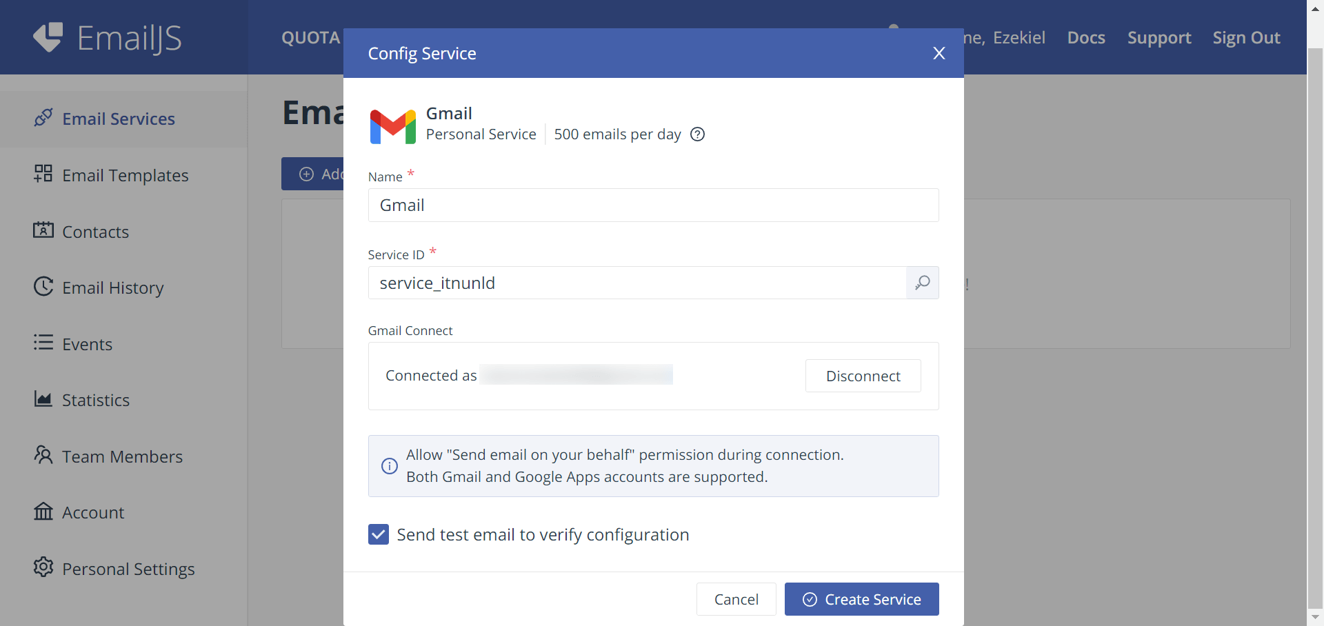 gmail 配置