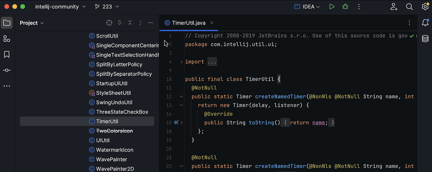 IntelliJ IDEA 2023.1新版图集