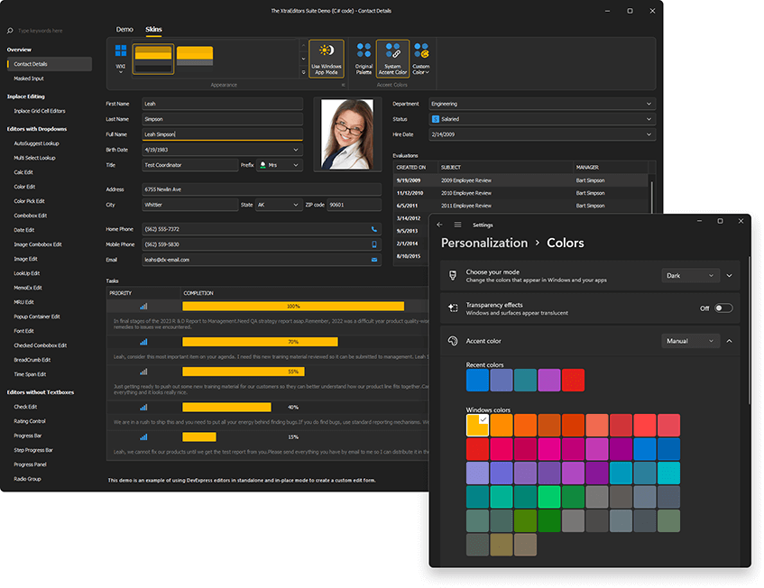 DevExpress WinForms v23.1新版图集