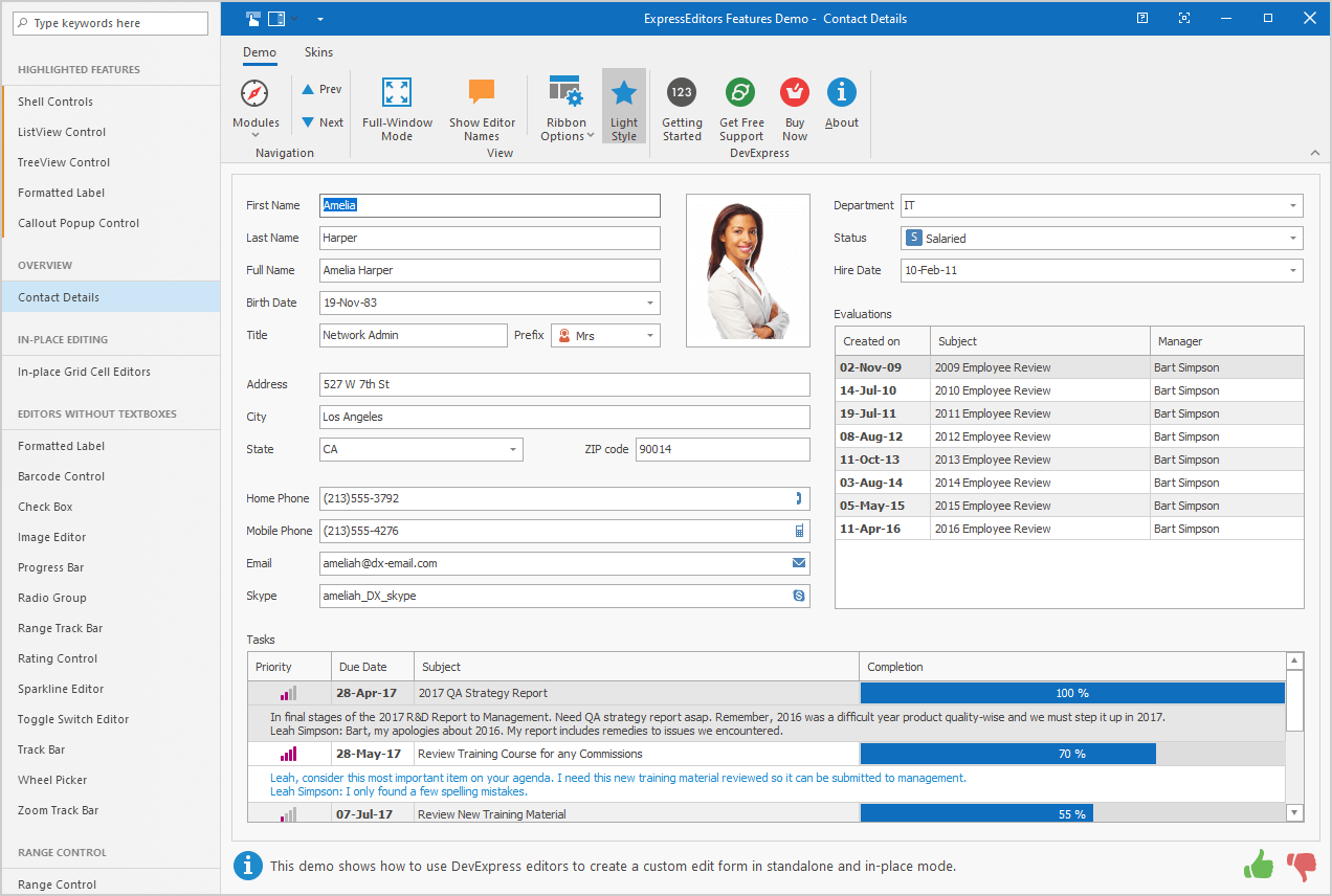 DevExpress VCL 23.1新版图集