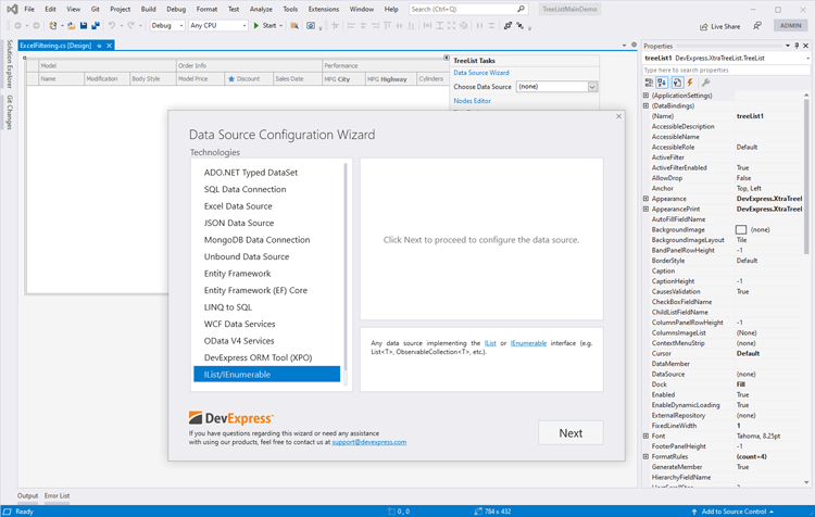 DevExpress WinForms TreeList控件图集