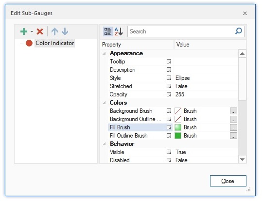 BCGSuite color indicator对话框
