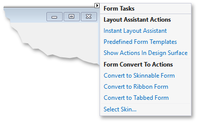 winforms ila form smarttag