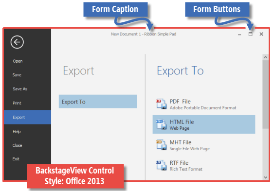 ribbonform bs