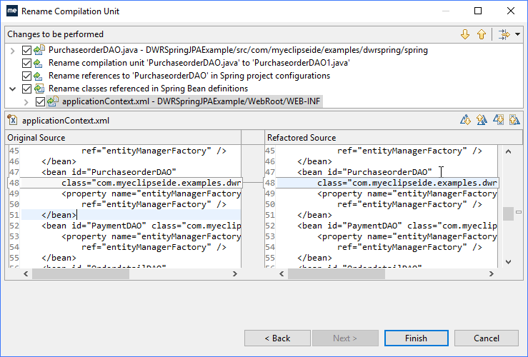 在MyEclipse中的Spring开发