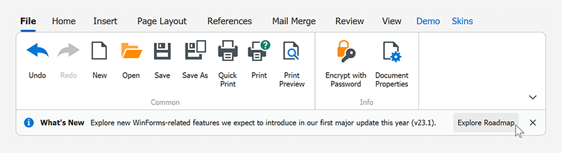 DevExpress WinForms v23.1新版图集