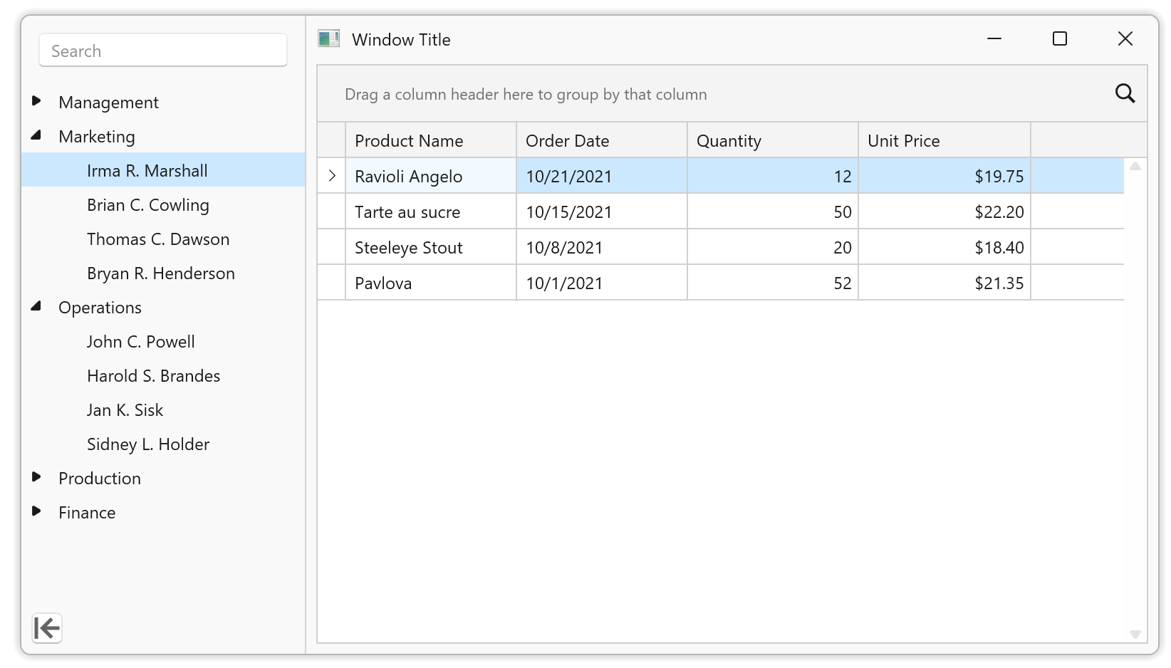 DevExpress WPF v23.2产品图集