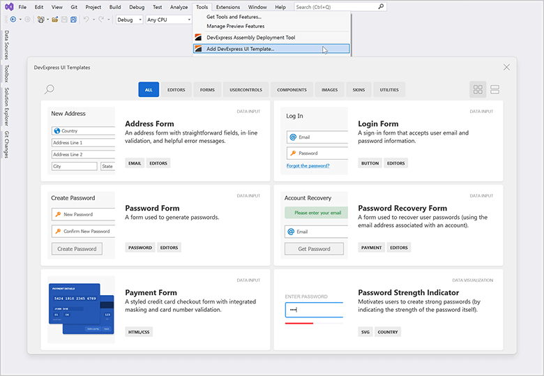 DevExpress WinForms v23.1新版图集