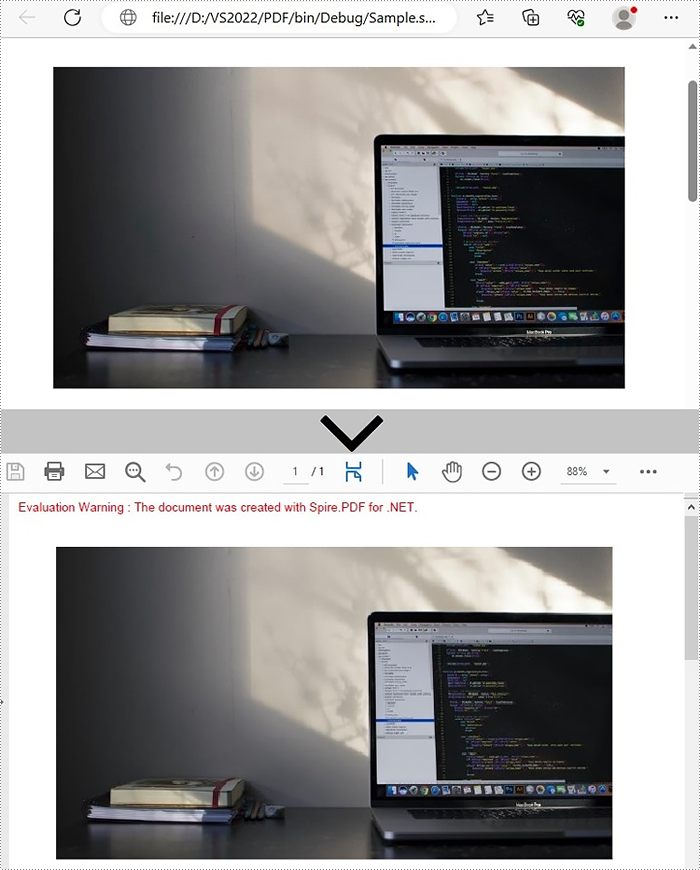 C#/VB.NET: Convert SVG to PDF