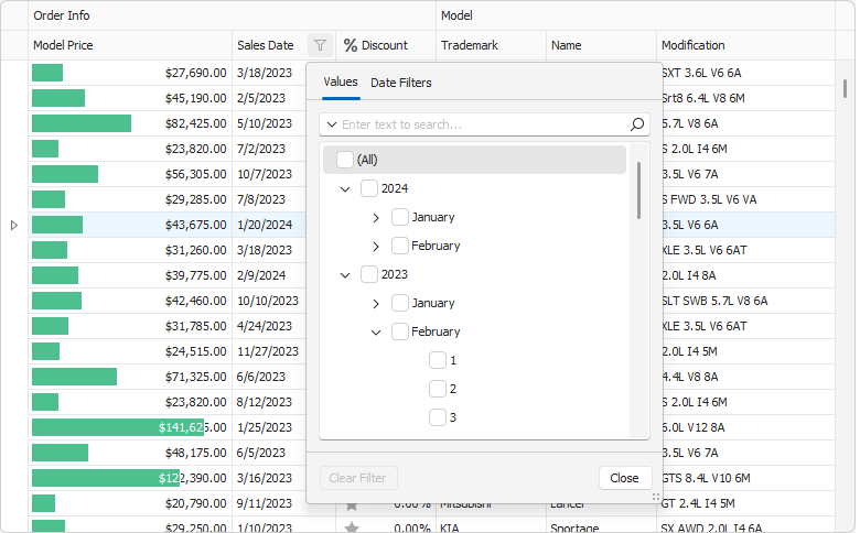 DevExpress WinForms v24.1产品图集