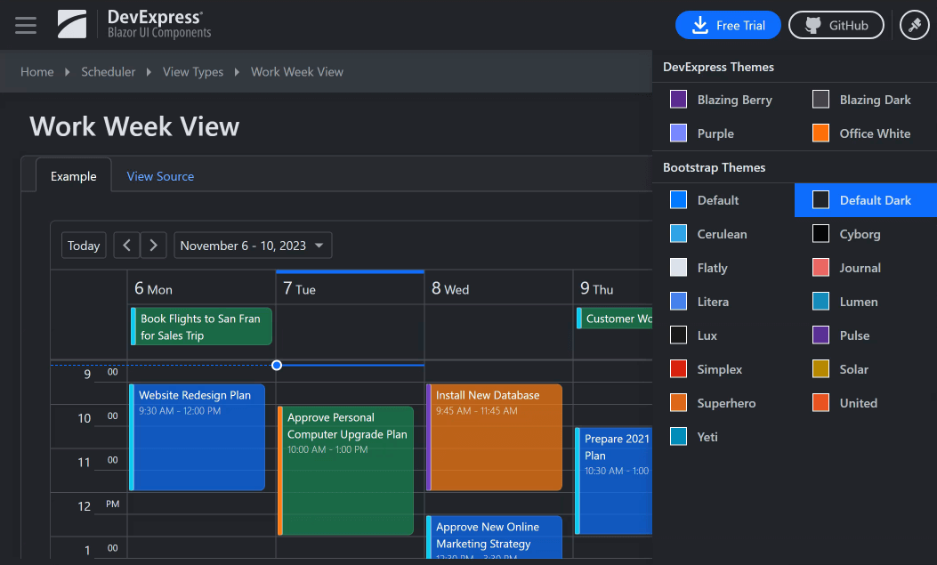 DevExpress WinForms v23.2新版产品图集