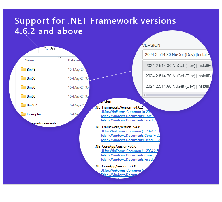 Telerik UI for Winforms 2024 Q2产品图集