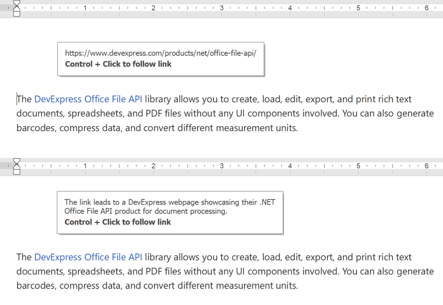 界面组件DevExpress Office File API - 如何用OpenAI增强文档可访问性（二）