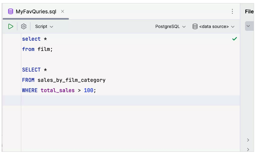 DataGrip v2024.1产品图集
