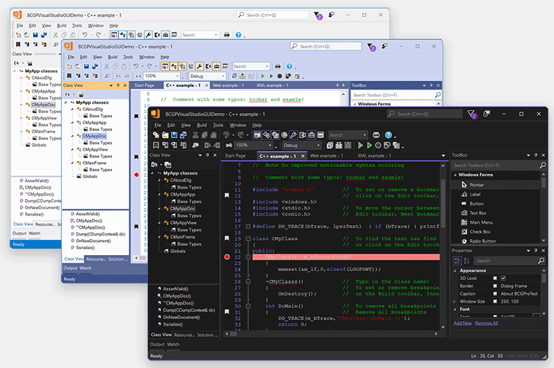 BCGControlBar v35.0新版图集