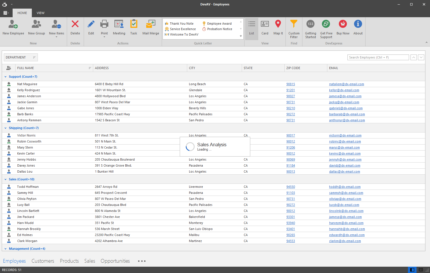 DevExpress WinForms垂直&属性网格组件图集