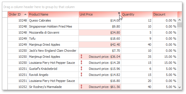 DevExpress WinForms中文教程：Data Grid - 如何自定义绘制？