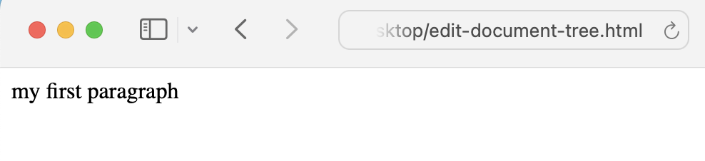 HTML-DOM 操作