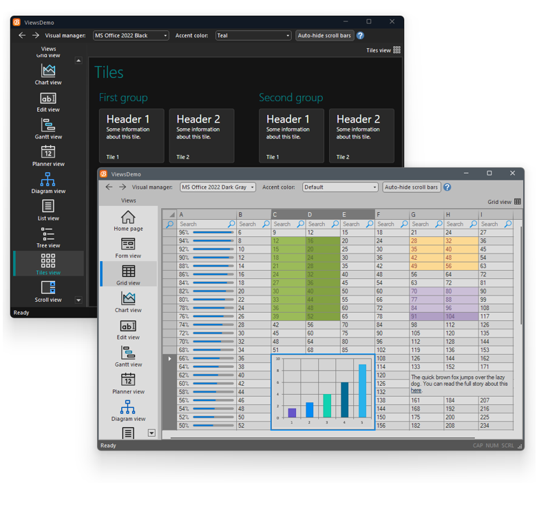 BCGControlBar Pro v36.0新版图集