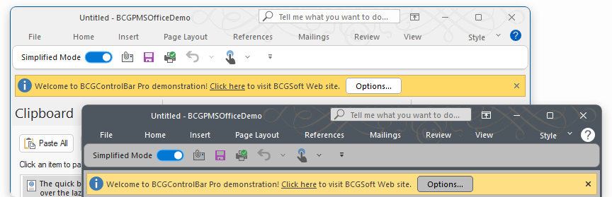BCGControlBar Pro v36.1新版图集