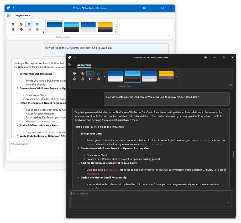 DevExpress WinForms v24.2产品图集