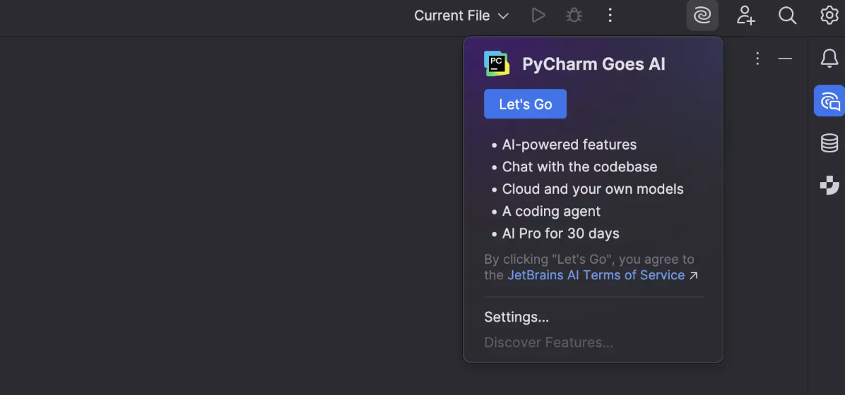 PyCharm v2025.1新版本图集