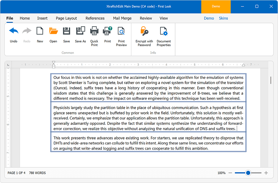 DevExpress WinForms v24.2产品图集