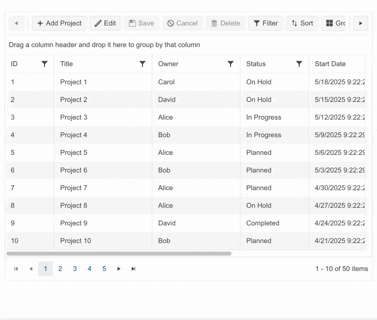 Kendo UI for jQuery 2025 Q2新版产品图集